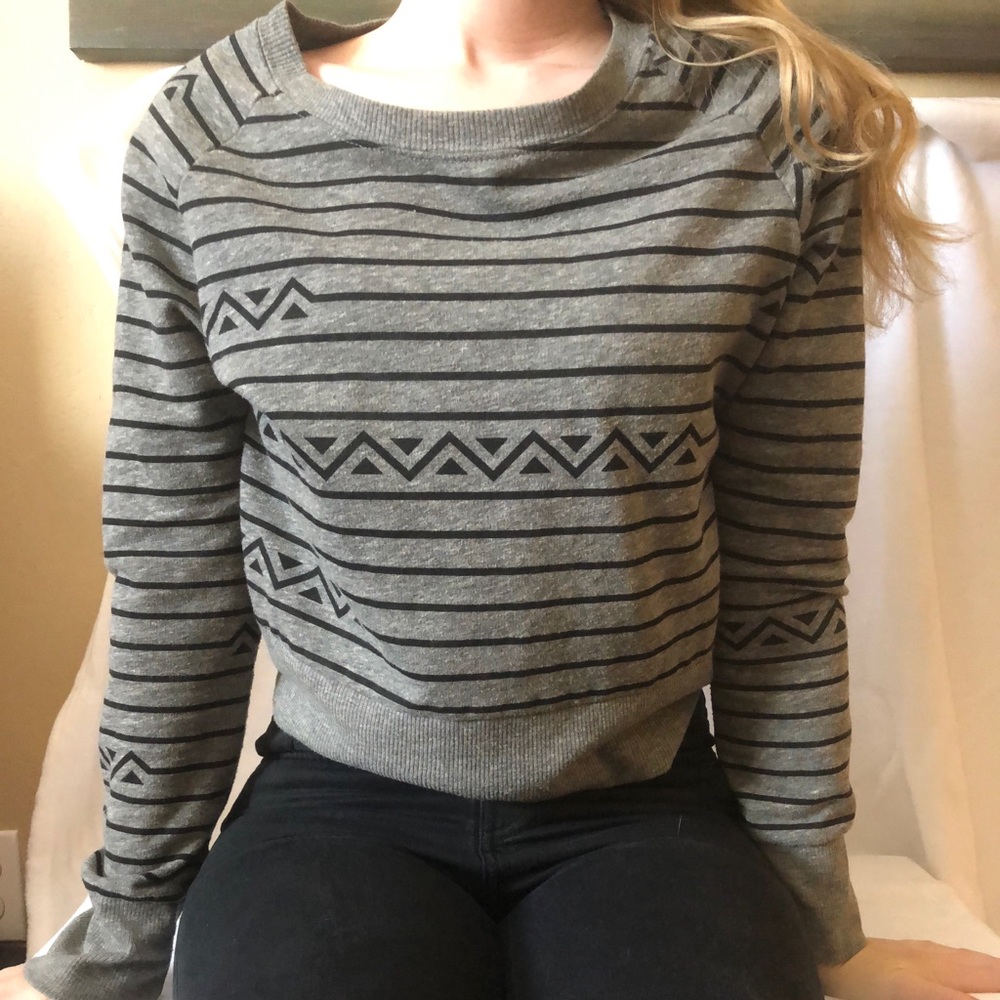 Urban Outfitters scoop neck cropped sweater